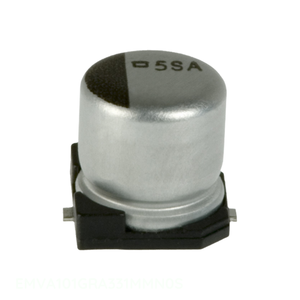 Condensateur d'origine CAP ALUM 330UF 20% 100V SMD 330 uF à montage en surface EMVA101GRA331MMN0S - Product Image 1