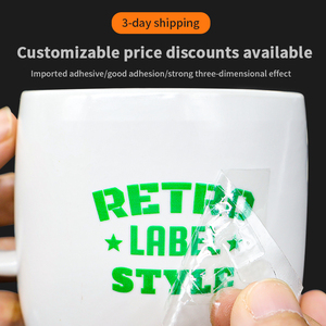 Tùy chỉnh không thấm nước UV chuyển in ấn nhãn dán nhãn cho khuyến mãi hàng tạp hóa với Bronzing pha lê & Holographic logo thương hiệu - Product Image 2