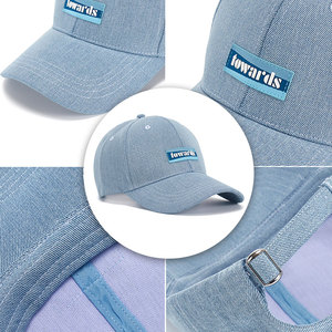 New Arrival <b>Plain</b> Trendy Patch Logo Cotton Baseball <b>Cap</b> Custom High Quality Sports <b>Cap</b> for Women Men - Product Image 5