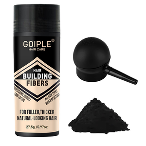 Poudre de Fibres Capillaires à la <span class=keywords><strong>Kératine</strong></span>, Différentes Couleurs, Logo Personnalisé, Fibres Naturelles Épaississantes, Traitement Anti-Chute de <span class=keywords><strong>Cheveux</strong></span> en <span class=keywords><strong>Spray</strong></span> - Product Image 1