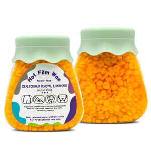 Pot de 250g de perles de cire dure de qualité professionnelle <span class=keywords><strong>pour</strong></span> l'épilation, cire en granulés <span class=keywords><strong>pour</strong></span> salon, <span class=keywords><strong>spa</strong></span>, usage domestique, kit d'épilation à la cire - Product Image 3