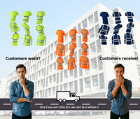 Camiseta de Trabajo de Alta Visibilidad Personalizada de Tres Colores con Múltiples Opciones, de Malla Reflectante, de Secado Rápido y de Poliéster