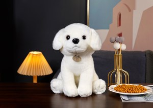 Usine en <span class=keywords><strong>gros</strong></span> personnalisé en peluche chien jouet ODM/OEM animaux en peluche pour <span class=keywords><strong>Beagle</strong></span> Husky Saint Bernard Shiba Chihuahua PP coton - Product Image 2