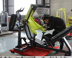 معدات اللياقة البدنية التجارية EM850 معدات رياضية مجانية الوزن جهاز ضغط الرجل - Product Image 5