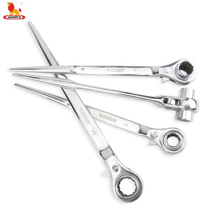 Phổ Doanh Ổ cắm cờ lê hai cách gương đánh bóng hộp <span class=keywords><strong>End</strong></span> <span class=keywords><strong>Wrench</strong></span> cho công cụ sửa chữa tay - Product Image 1