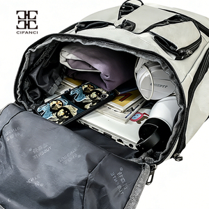 Sac à dos de sport et de loisirs personnalisé, nouveau design, pour le tennis, le football, le basketball, la gym, les activités de plein air et les voyages, avec compartiment pour filet de tennis et sac de sport - Product Image 3