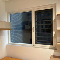 Ventanas Abatibles de Aluminio con Rotura de Puente Térmico Deyu, Aislamiento Acústico y Térmico, Doble Vidrio Templado, Garantía de 3 Años