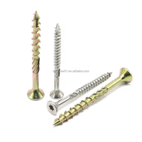 Vis en acier inoxydable OEM pour bois # 8 # Vis à tête fraisée Torx M4.8 de 10 mm pour panneaux de bois aggloméré, vis pour terrasses extérieures, vis à bois