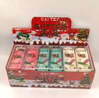 Jouet sensoriel extensible en TPR en forme de bâton de beurre rectangulaire mignon pour Noël, idéal pour collection de nouveautés