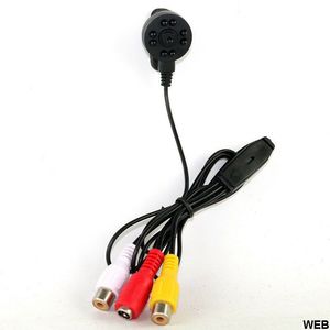 Ahd Color <b>Micro</b> <b>Camera</b> 3.6mm With Mic And 8 Ir Led For Surveillance - Product Image 3
