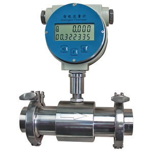 Xinhang SS304 OEM前払い鋼ガスメーター天然1年保証タービンタイプフローメーター用オプション - Product Image 1