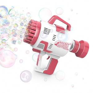 Pistola de Burbujas Eléctrica al por Mayor para Niños, Máquina de Jabón, Mini Pistola de Burbujas Potente con Luz y Baterías, Último Modelo - Product Image 6