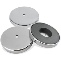 Aimant à base de ferrite en céramique C8 de différentes tailles anticorrosion chromé permanent RB30 RB40 RB50 RB60 RB70 RB80 RB90