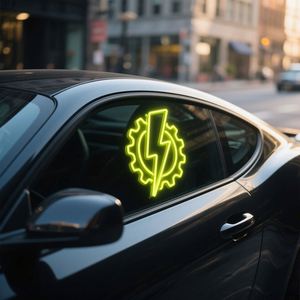 Autocollants et décalcomanies de voiture personnalisés réfléchissants de haute qualité, adhésifs, imperméables et écologiques - Product Image 2