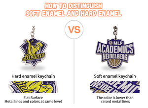 Pas de conception minimale de porte-clés en métal en gros en vrac logo personnalisé porte-clés en émail dur moulage sous pression boisson drôle dessin animé porte-clés - Product Image 2