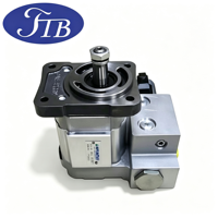 Pompe hydraulique à engrenages FTB 31Q4-30200 KYB R385/485 pour ventilateur d'excavatrice Hyundai R385 R485 – Pièce de rechange OEM haute précision