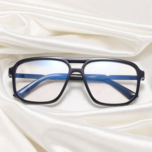 แว่นตากรองแสงสีฟ้าแบบสองชั้นทรงสี่เหลี่ยมขนาดใหญ่ รุ่น 93393 สำหรับผู้ชายและผู้หญิง ใช้กับคอมพิวเตอร์ - Product Image 3