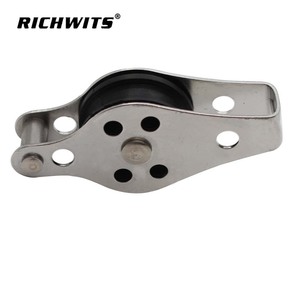 RICHWITS New 316 Stainless Steel and Nylon 608 <b>Marine</b> <b>Hardware</b> Pulleys for Sailing and Boats Plastic Pulleys for Manufacturing - Product Image 4