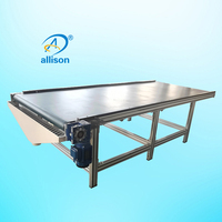 Convoyeur à bande à vitesse réglable de Table de rouleau de chargement automatique en bois pour le prix de Machine de routeur de commande numérique par ordinateur