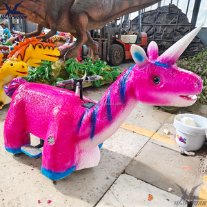 Patinete de dinosaurio de animales para niños de estilo personalizable, material divertido y suave para uso familiar en la Plaza de la Comunidad - Product Image 1