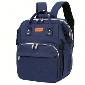 Bolsa de Pañales para Cochecito con Cambiador, Bolsa de Pañales para Mamá, Cama Plegable Portátil de Viaje, Cuna para Mamá - Product Image 4