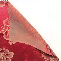 Tissu jacquard tissé de haute qualité avec un motif floral délicat pour robe de soirée pour femmes