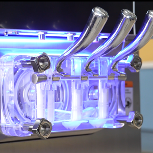 Machine à crème glacée intelligente à écran tactile Oceanpower NE2430, congélateur commercial pour crème glacée molle avec fonction Acai - Product Image 3