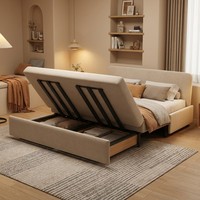 Ultimatives Komfort-Erlebnis Wohnzimmer Modulares Büro-Schlafsofa Günstiges Schlafsofa Klappbares Nordisches Schlafsofa