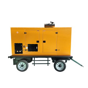 Hot bán 30Kw 37.5kva ba giai đoạn di động chờ điện máy phát điện diesel đặt mở khung từ xa 480V im lặng Trailer di động - Product Image 3