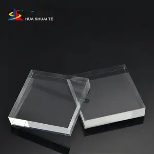 Huashuite低价出售lucite 100% 原料2/3/4/5毫米PMMA有机玻璃15毫米35毫米5厘米透明亚克力板