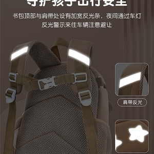 ZnBaby Cartoon <b>Backpack</b> For Kids Lightweight Neoprene School Bag Breathable Waterproof Unisex Child Size Option 1 - Product Image 4