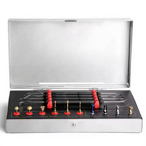 Kit de Elevación de Senos Platinum para Implantes Dentales, con Tope de Abordaje Crestal Lateral, Recubrimiento de Titanio, Fresas DASK, Fresas de Diamante, Manual, CE - Product Image 1
