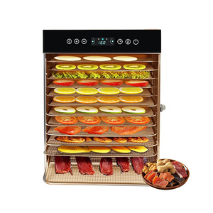 Secador de alimentos inteligente para uso doméstico, 12 bandejas, seta, Chile, pimienta, máquina deshidratadora de verduras - Product Image 3