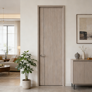 Porta Interna <span class=keywords><strong>Classica</strong></span> Fengya No.2 2502 <span class=keywords><strong>a</strong></span> Battente Manuale, con Isolamento Acustico, Design Moderno e Molteplici Stili Disponibili - Product Image 1