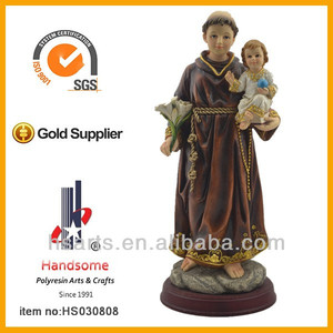 12 pulgadas <span class=keywords><strong>St</strong></span>. <span class=keywords><strong>Anthony</strong></span> celebrar bebé niño estatua Católica - Product Image 2