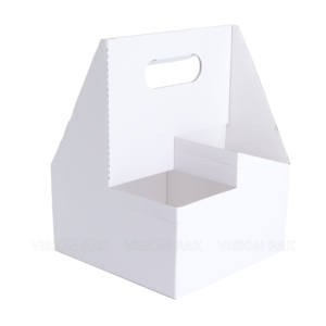 Fabricante logotipo personalizado impresión bebida caliente café <span class=keywords><strong>Boba</strong></span> té para llevar tazas portador cajas de papel Sushi comida para bebés en relieve en caja - Product Image 6
