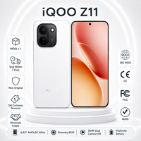 Smartphone IQOO Z11 5G, processeur octa-core, double SIM, reconnaissance faciale, langues internationales, batterie 9020 mAh, charge rapide 90 W, téléphone portable VIVO iqoo z11