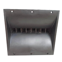 Nouvelle conception en plastique Line Array Tweeter 75mm Voice Coil Sound Horn 38mm Guide d'onde de sortie pour une application acoustique professionnelle