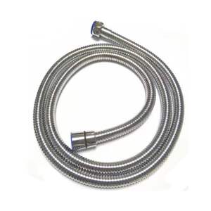 Tuyau de douche en acier inoxydable renforcé de 1,5 mètre, résistant aux fissures, électroplaqué, installation filetée pour salle de bain - Product Image 5