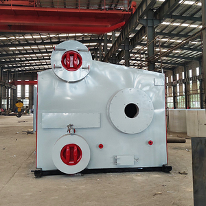 Chaudière à vapeur industrielle horizontale à double tambour à <span class=keywords><strong>condensation</strong></span> <span class=keywords><strong>gaz</strong></span>/pétrole ZhongFei haute performance 20-30 tonnes pour usage agricole 98% - Product Image 5