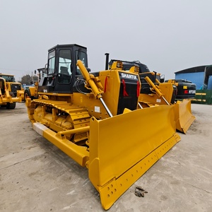 SHANTUI 220 Crawler Bulldozer untuk Konstruksi, Mesin Bekas dengan Komponen Inti Motor, Bearing, Gearbox untuk Dijual - Product Image 1
