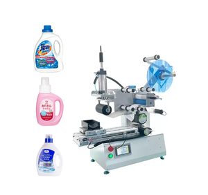 <b>Label</b> <b>Applicator</b> Square Plastic Bottle Cans Stickers Desktop Flat Labeling Machine - Product Image 2