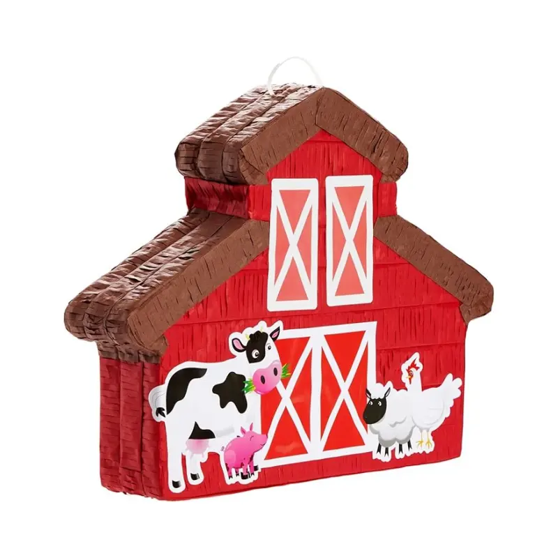 Nhỏ barnyard Pinata cho trang trại hoặc bên Quốc Gia trang trại động vật sinh nhật Nguồn cung cấp bên