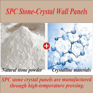 Kualitas tinggi 3mm 4mm 6mm ketebalan disesuaikan panjang SPC + UV marmer lembar tahan air tahan api apartemen papan SONSILL - Product Image 3