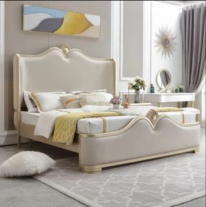 Venta de fábrica Juego de muebles de dormitorio <span class=keywords><strong>Precio</strong></span> barato de <span class=keywords><strong>cama</strong></span> King Size con almacenamiento Diseños modernos <span class=keywords><strong>Cama</strong></span> <span class=keywords><strong>doble</strong></span> de lujo para la habitación - Product Image 1