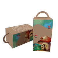 Boîte de culture de champignons personnalisée avec impression, kit de culture de champignons, boîtes d'emballage en carton pour la culture de champignons