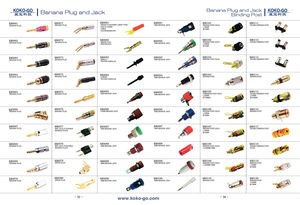 2 מ "מ סיכה ל 4 מ מ" מ בננה נקבה טהור מצופה זהב 24 קראט תקע כבל עבור מסופי רמקול מחבר חוט היפי - Product Image 6
