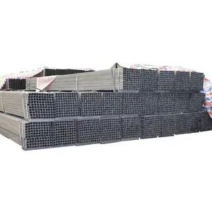 Hot Sale Carbon Steel Welded Galvanized Square Hollow Tubular Steel Pipe with Different Feet Length