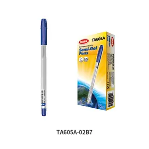 BEIFA TA605A 0,5 мм, пресс-тип, плавное письмо, равномерный разряд, быстрая сушка, заводская цена, настраиваемая полугелевая ручка