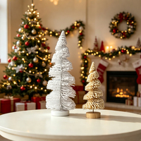 Décorations de table de Noël personnalisées pré-éclairées avec lumières LED